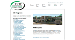 Desktop Screenshot of cmt.oftc.edu