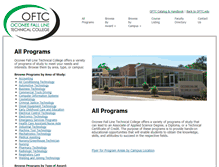 Tablet Screenshot of cmt.oftc.edu